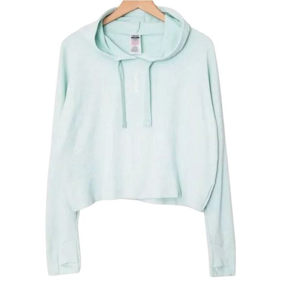 GYMSHARK Women’s Pause Hoodie In Light Sea foam Size M - Picture 1 of 9